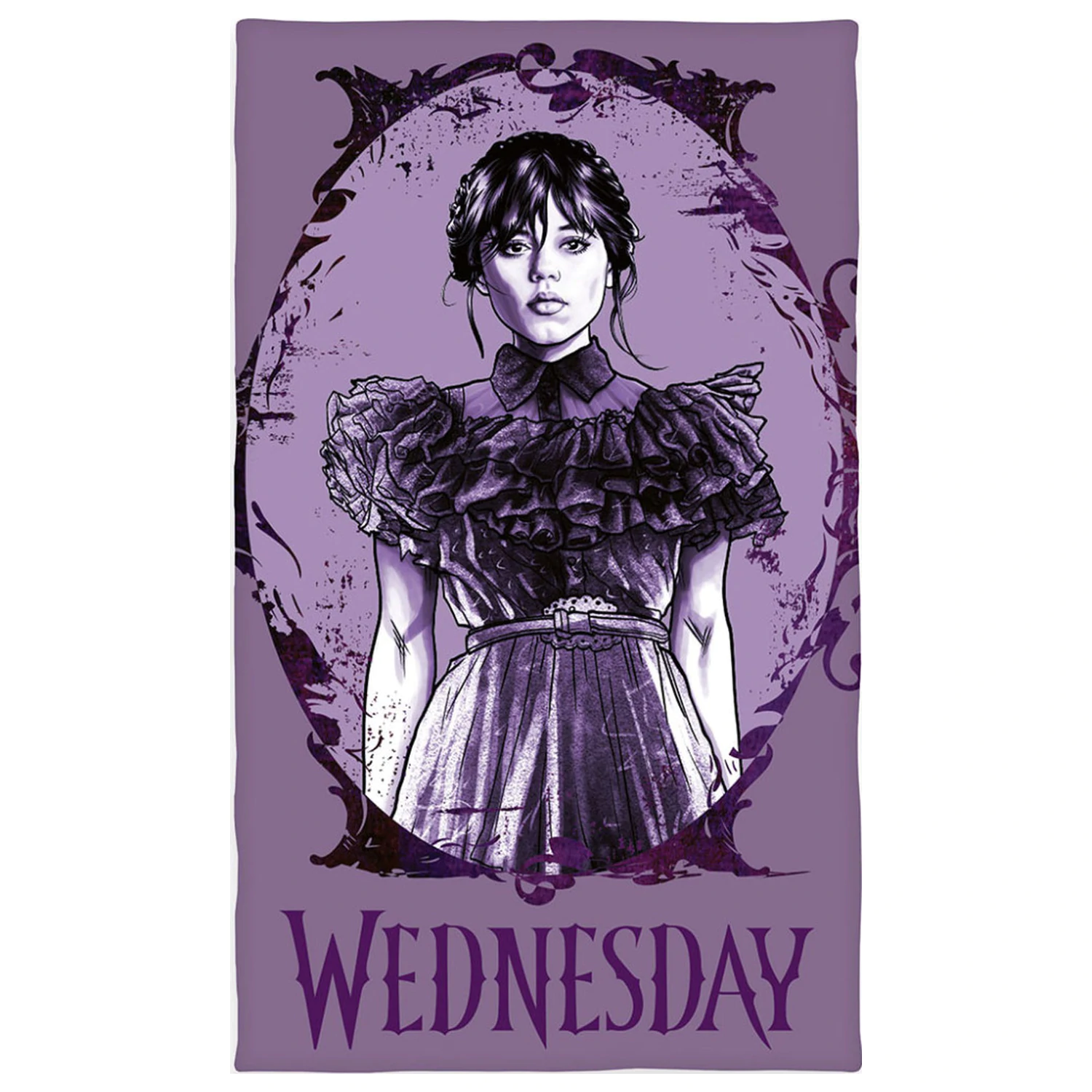 Wednesday Gothic Hand and Face Towel product photo