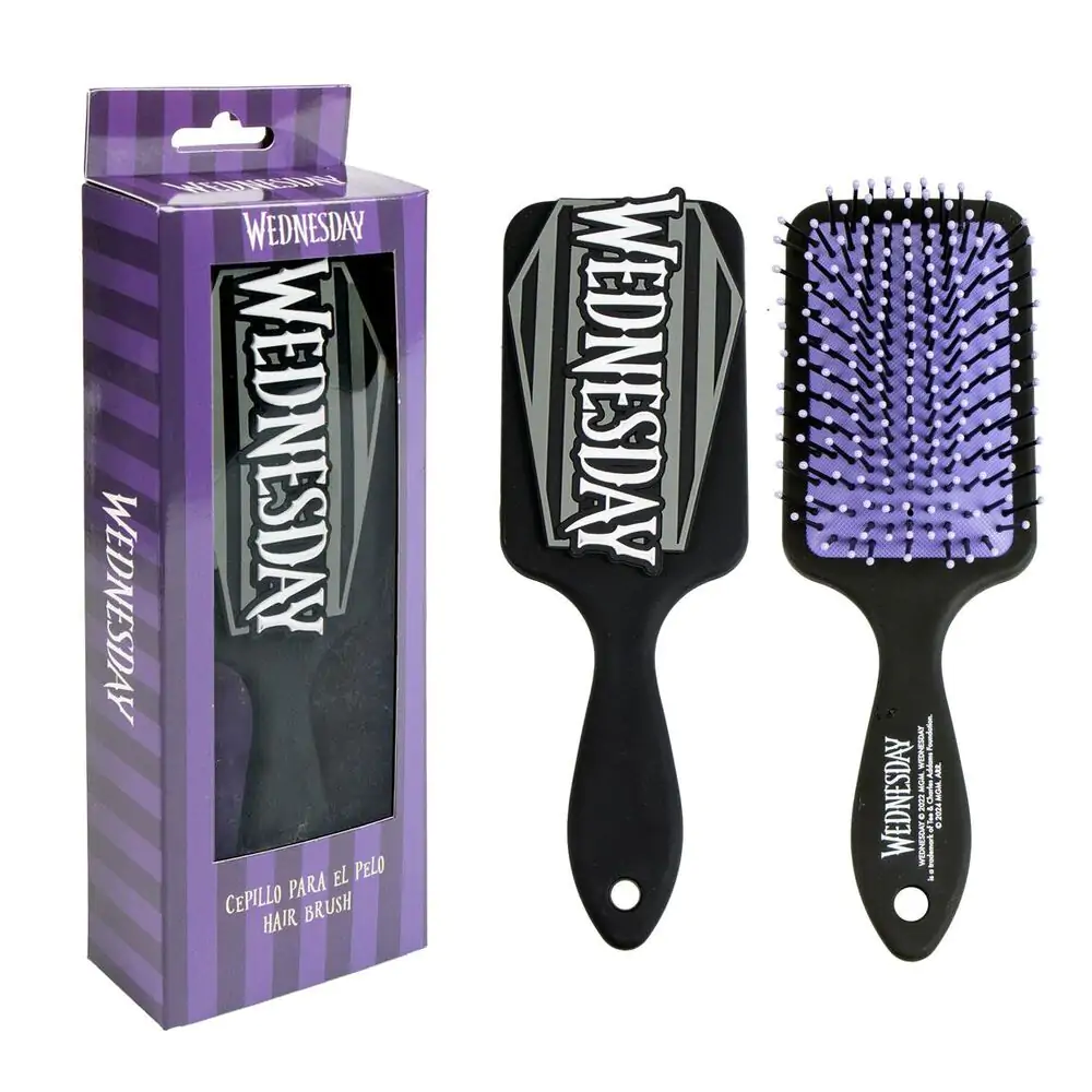 Wednesday hairbrush product photo