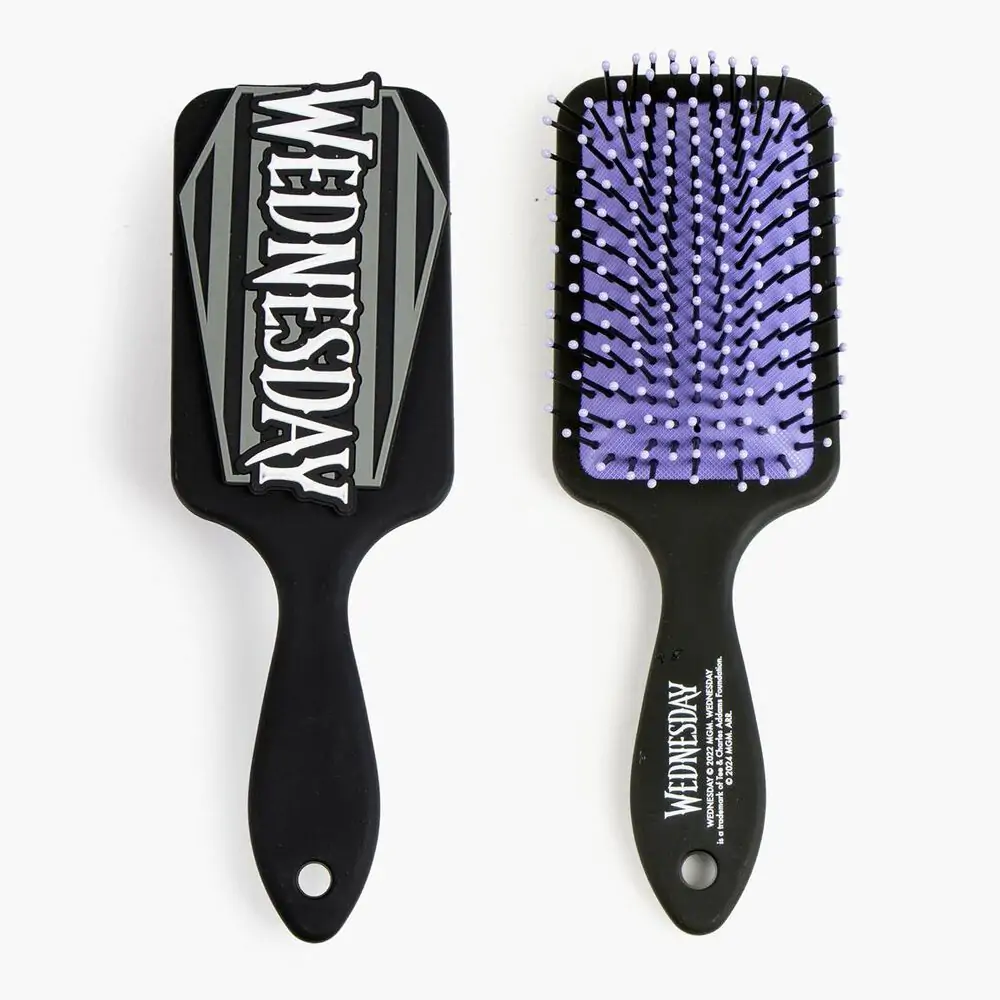 Wednesday hairbrush product photo