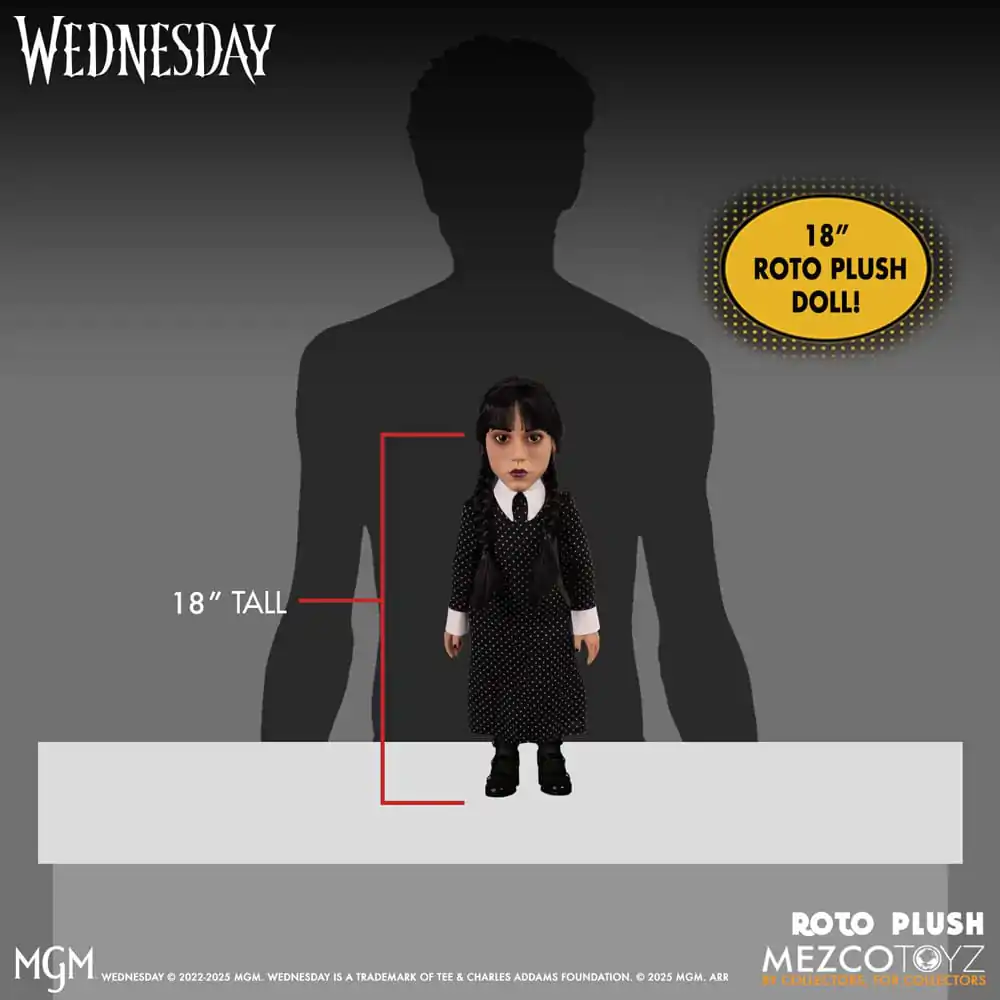 Wednesday MDS Roto Plush Doll Wednesday 46 cm product photo