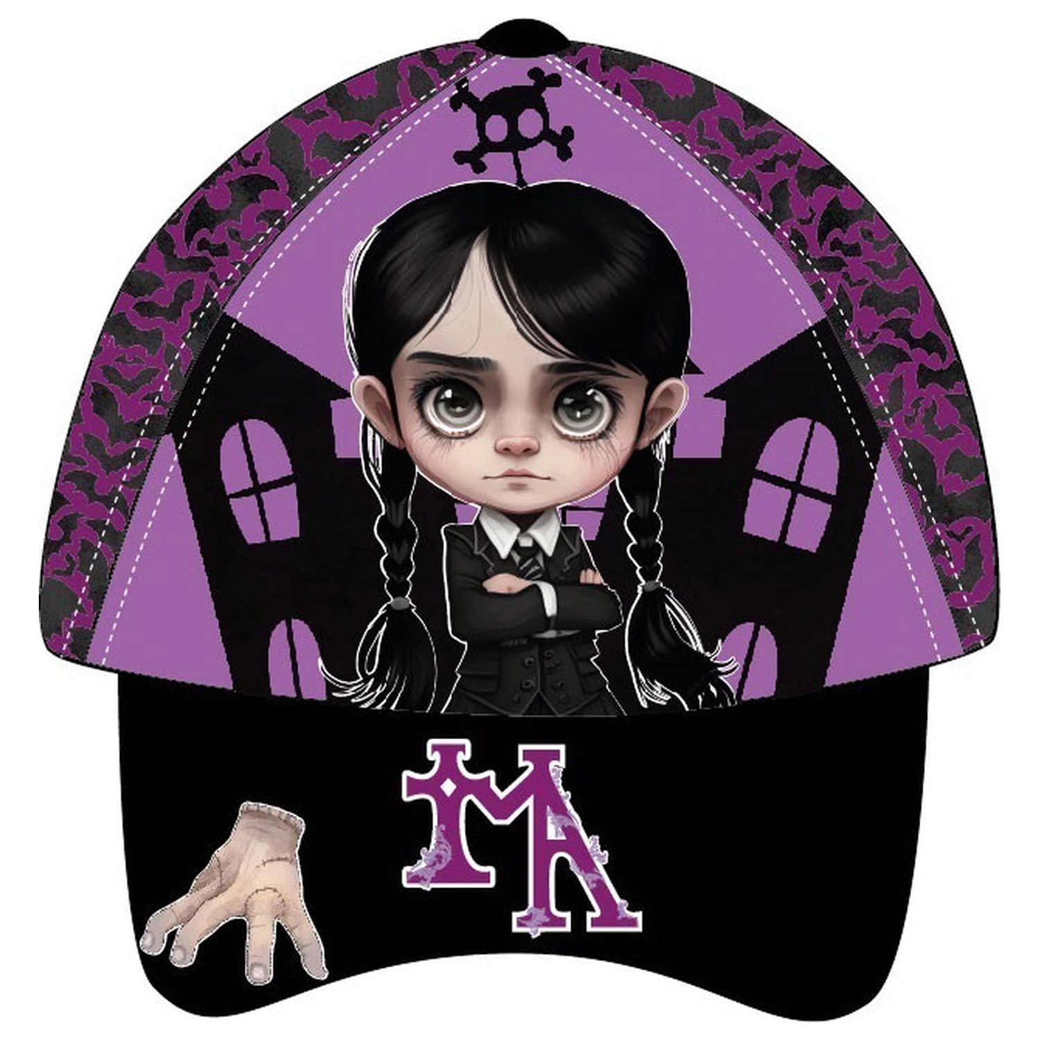 Wednesday Mysti Eyes Kids Baseball Cap 54 cm product photo