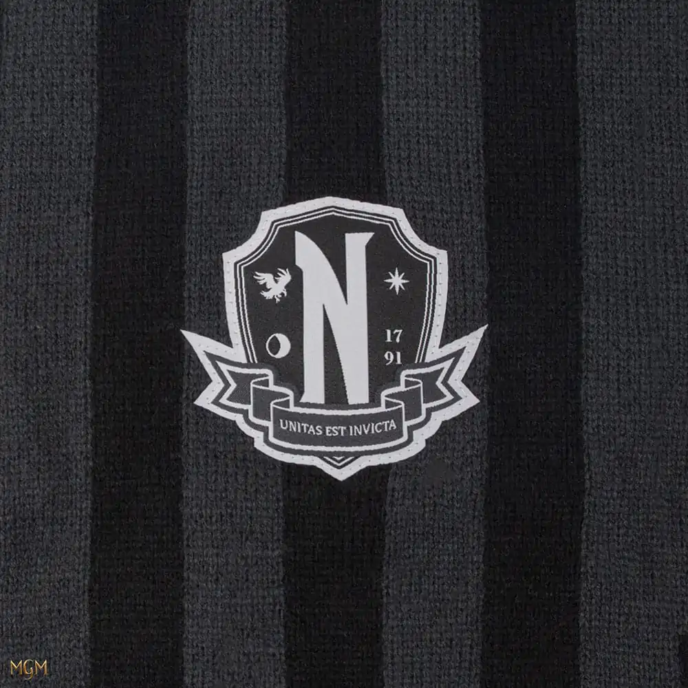 Wednesday Scarf Nevermore Academy Black 190 cm termékfotó