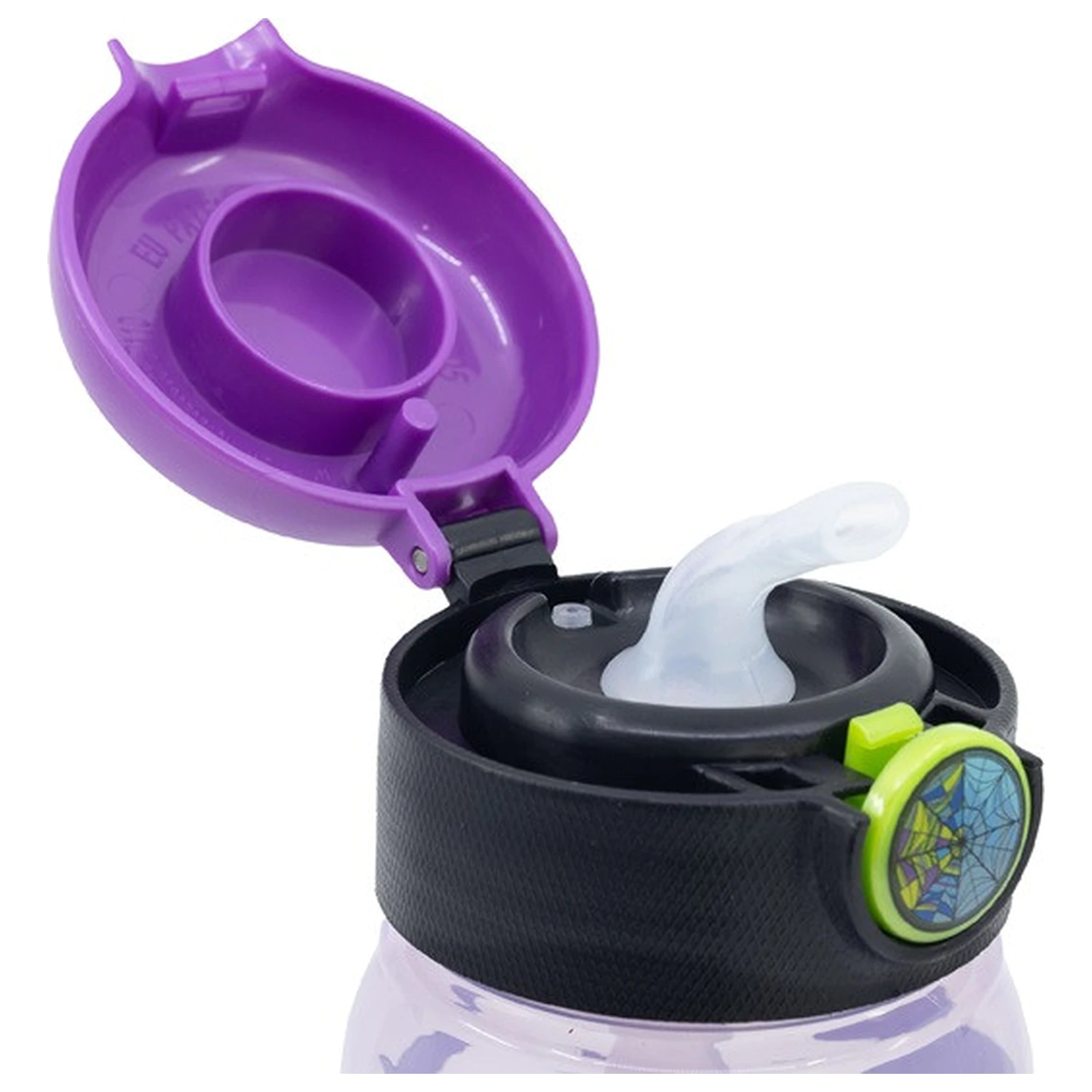 Wednesday Nevermore Academy Plastic Straw Bottle 510 ml product photo