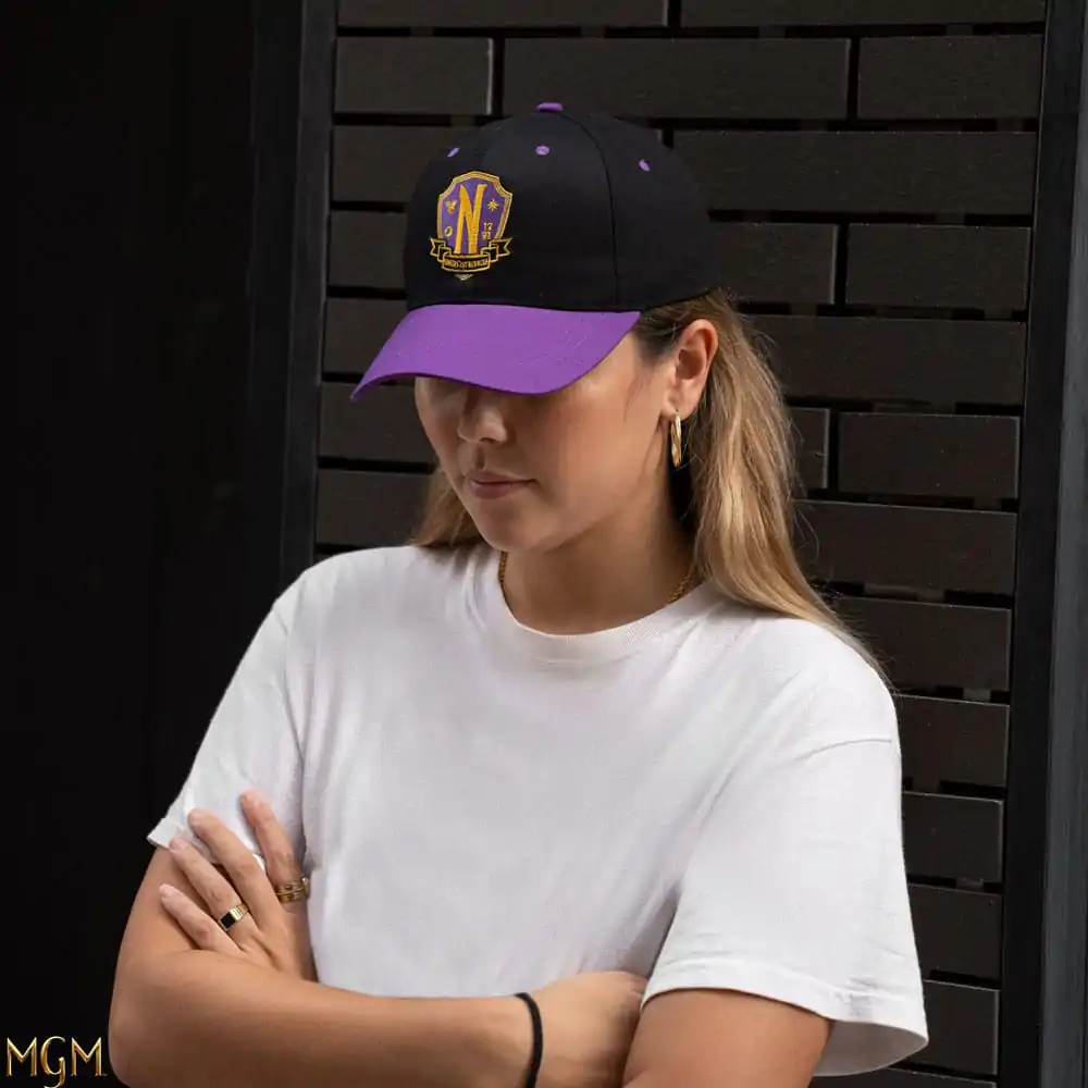 Wednesday Curved Bill Cap Nevermore Academy Purple termékfotó