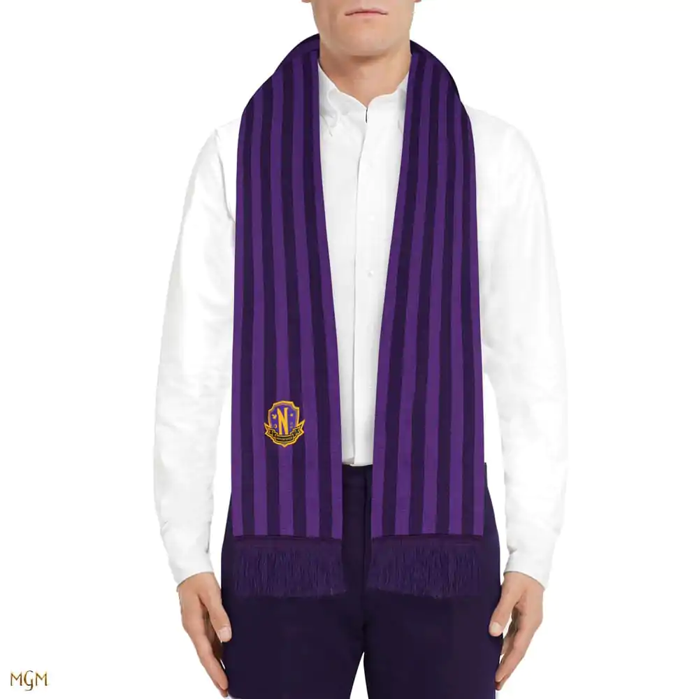 Wednesday Scarf Nevermore Academy Purple 190 cm termékfotó