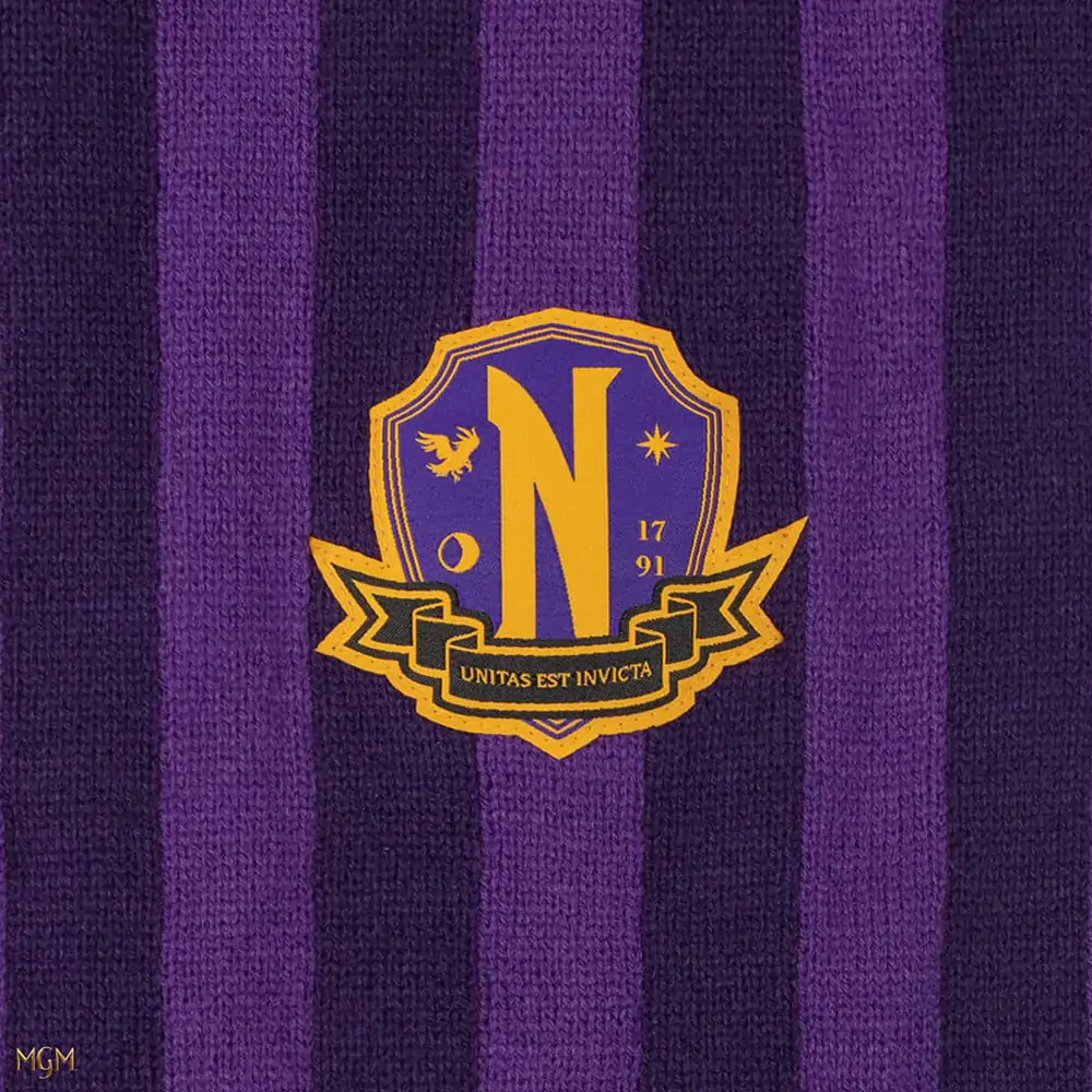 Wednesday Scarf Nevermore Academy Purple 190 cm termékfotó