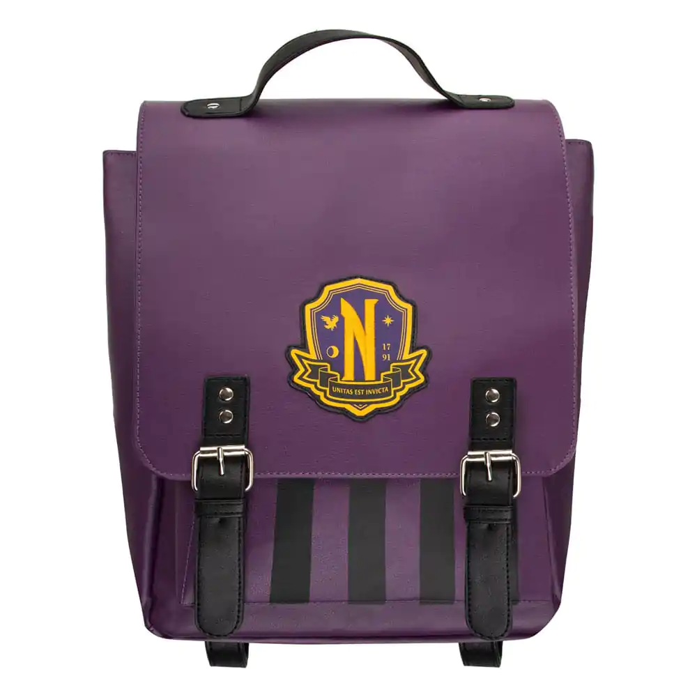 Wednesday Backpack Nevermore Academy Purple termékfotó