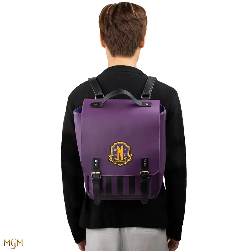 Wednesday Backpack Nevermore Academy Purple termékfotó
