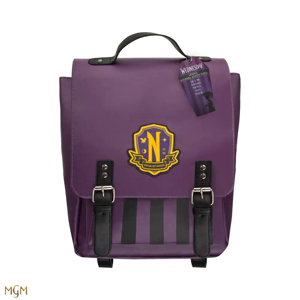 Wednesday Backpack Nevermore Academy Purple termékfotó