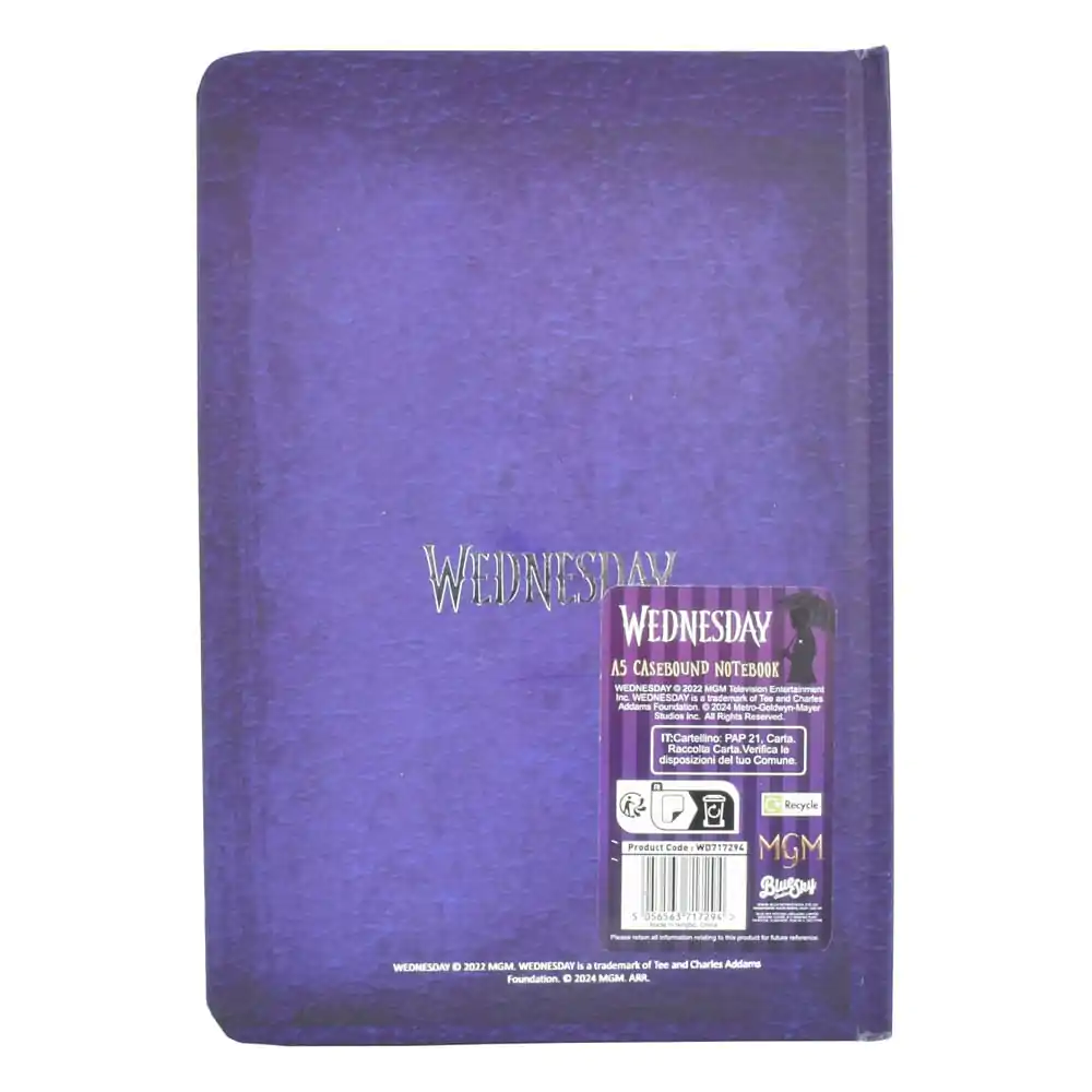 Wednesday A5 Notebook Nightshade product photo