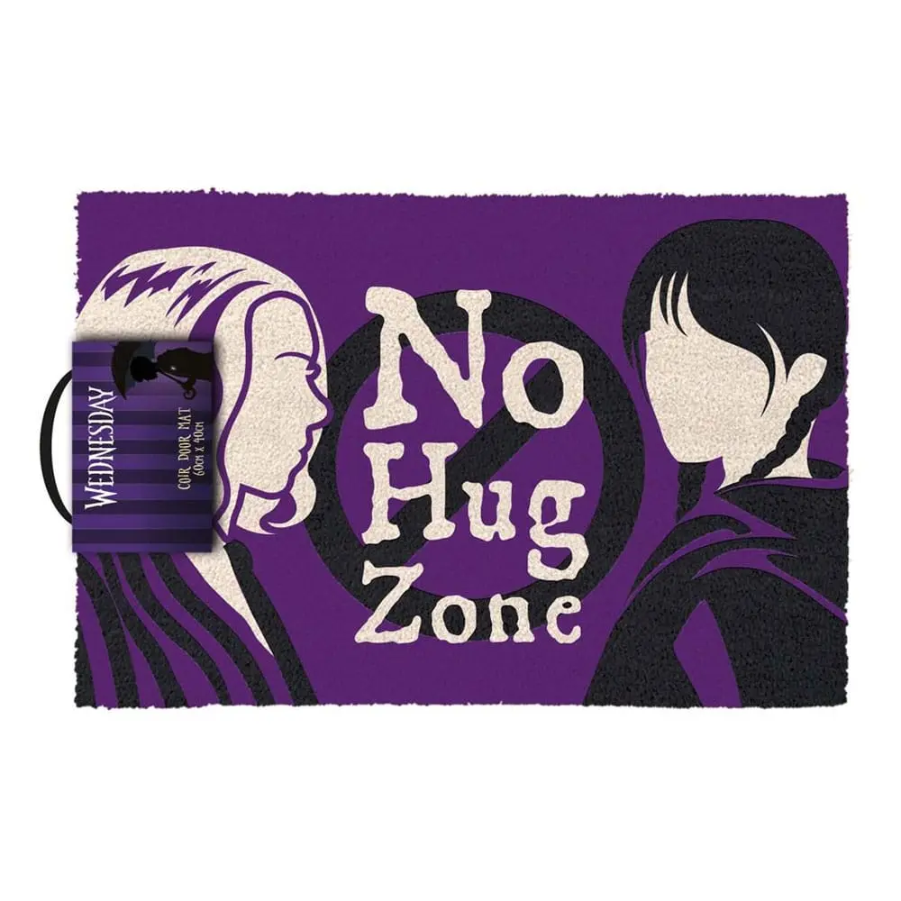 Wednesday Doormat No Hug Zone 40 x 60 cm product photo