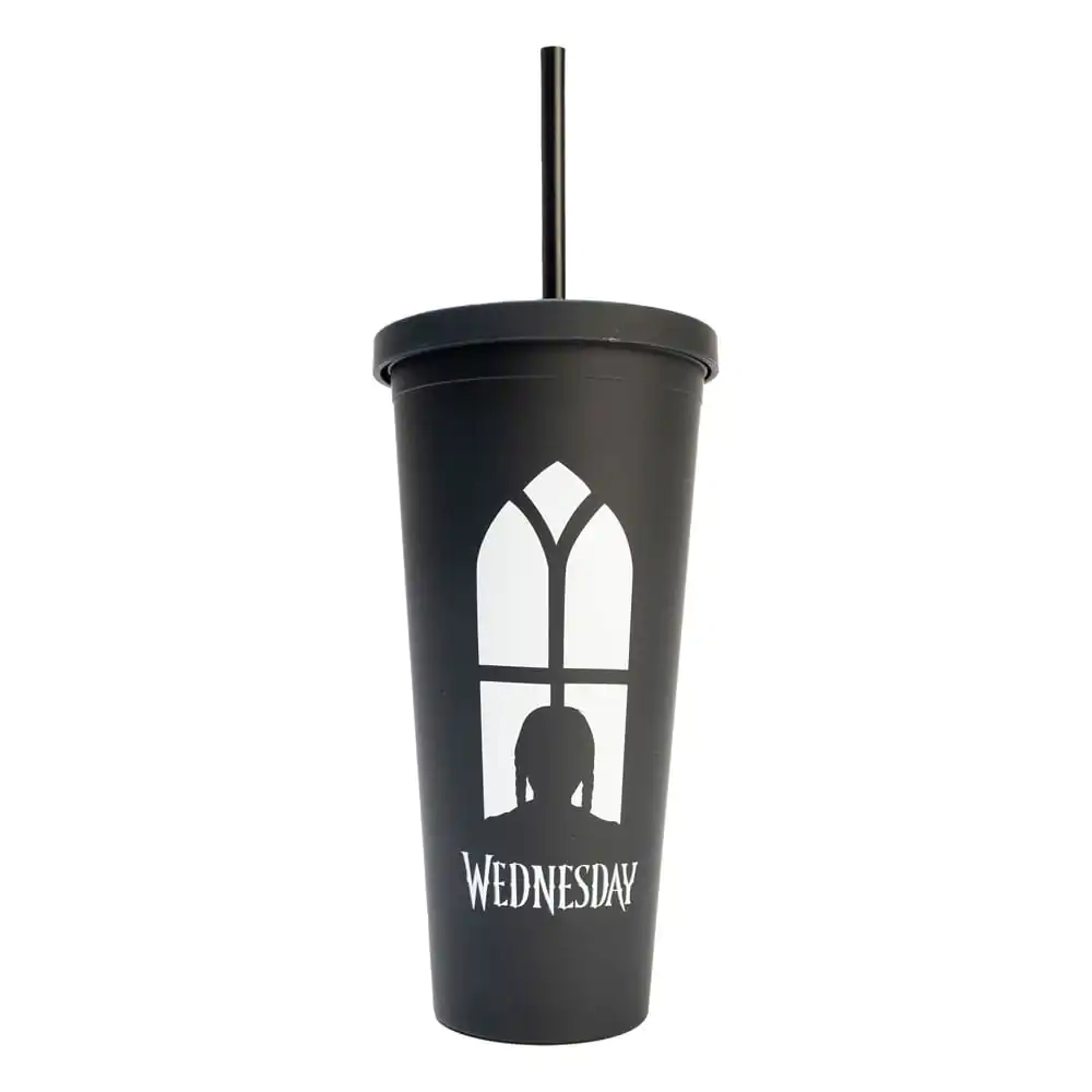 Wednesday Tumbler with Straws 485 ml product photo