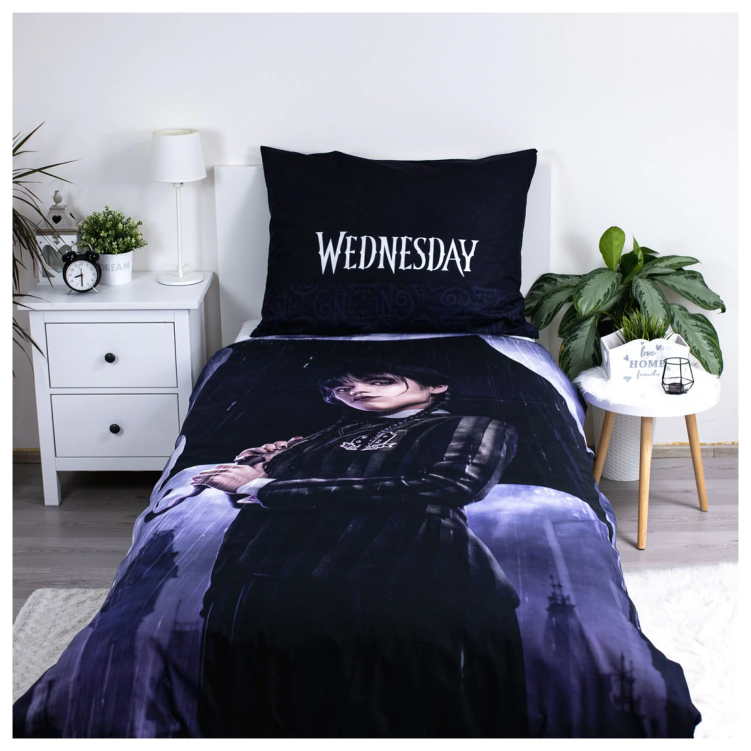Wednesday Rain Duvet Cover product photo