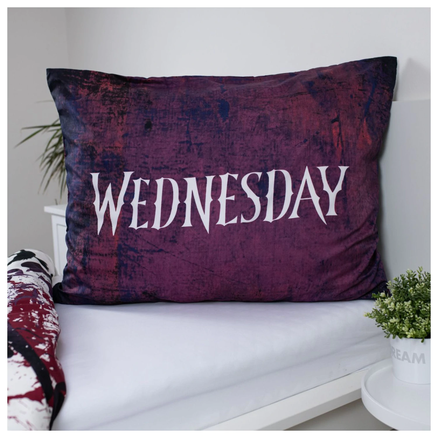 Wednesday Raven Microfiber Duvet Cover product photo
