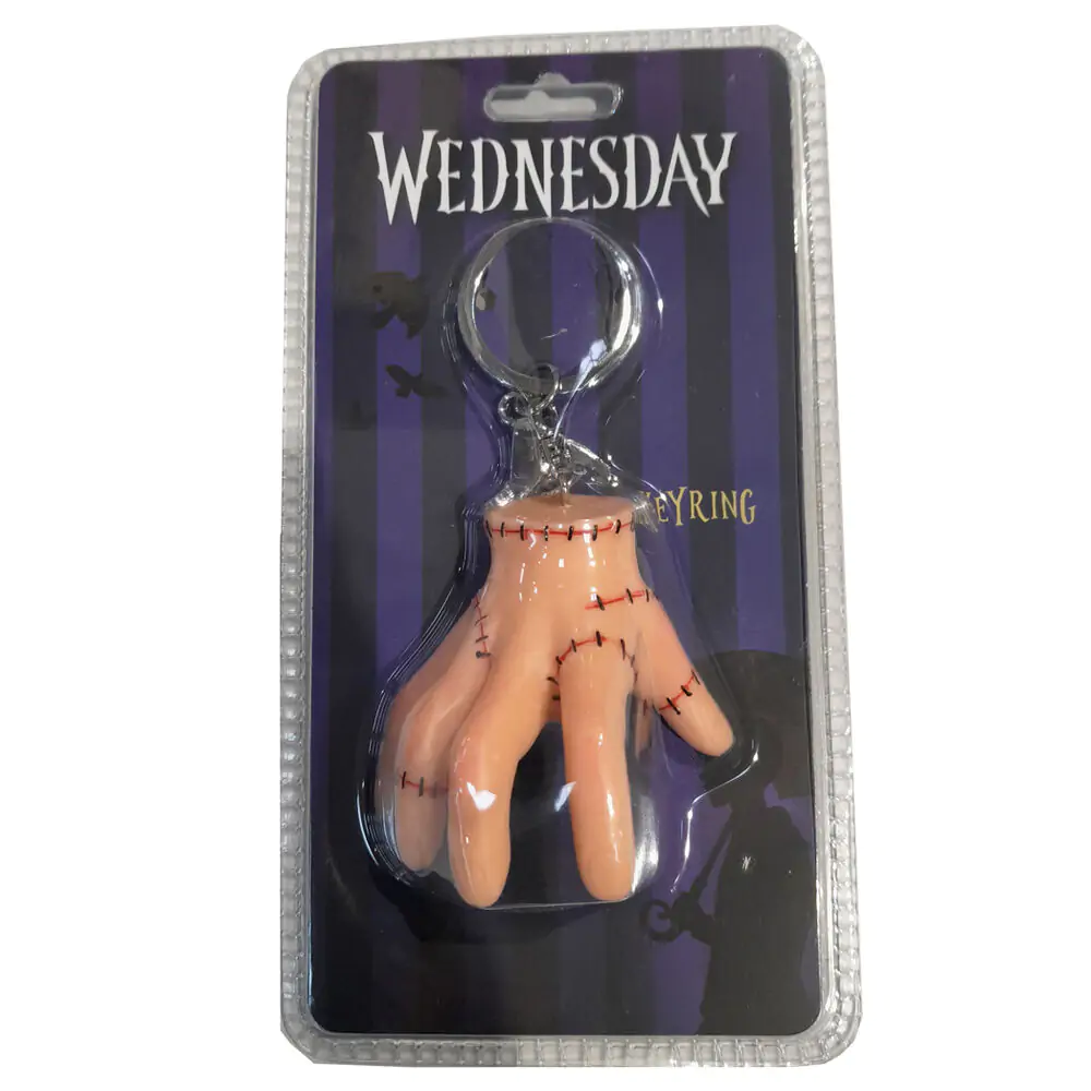 Wednesday Thing 3D keychain product photo