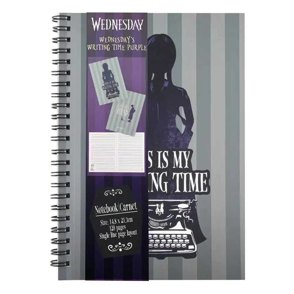 Wednesday Notebook This Is My Writing Time-Purple termékfotó