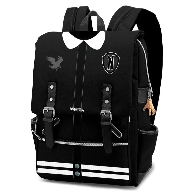 Wednesday Varsity backpack 40cm termékfotó