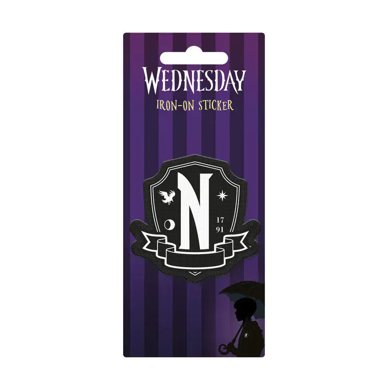 Wednesday Embroidery sticker product photo