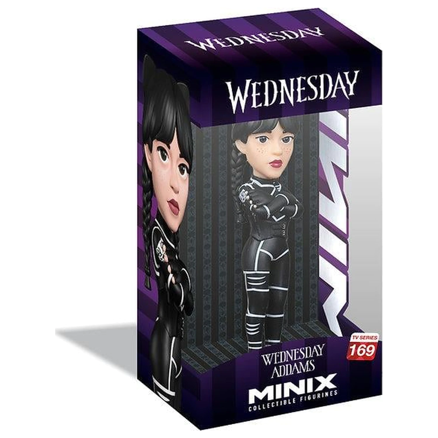 Wednesday Wednesday Addams as Cat Figure Minix 12 cm product photo