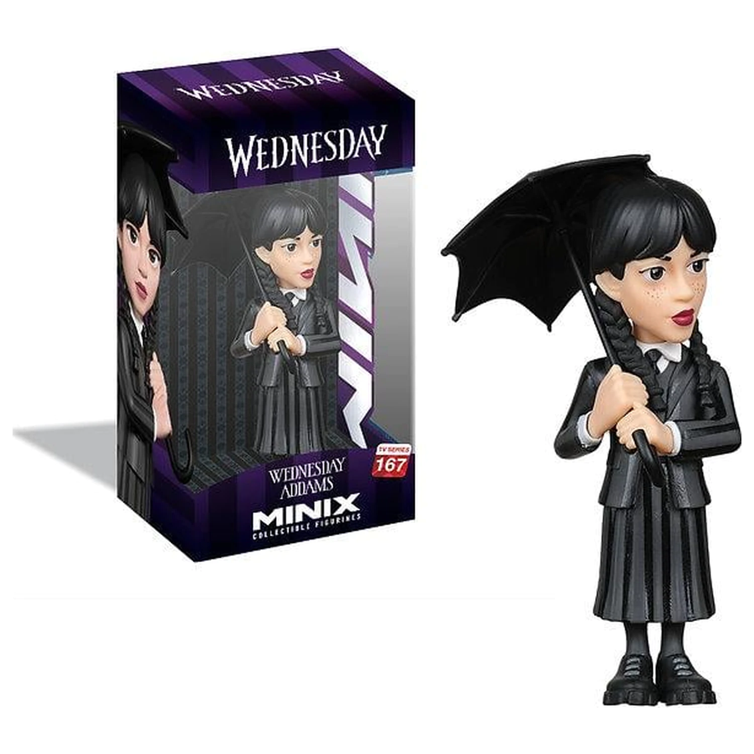 Wednesday Wednesday Addams with umbrella Figure Minix 12cm product photo