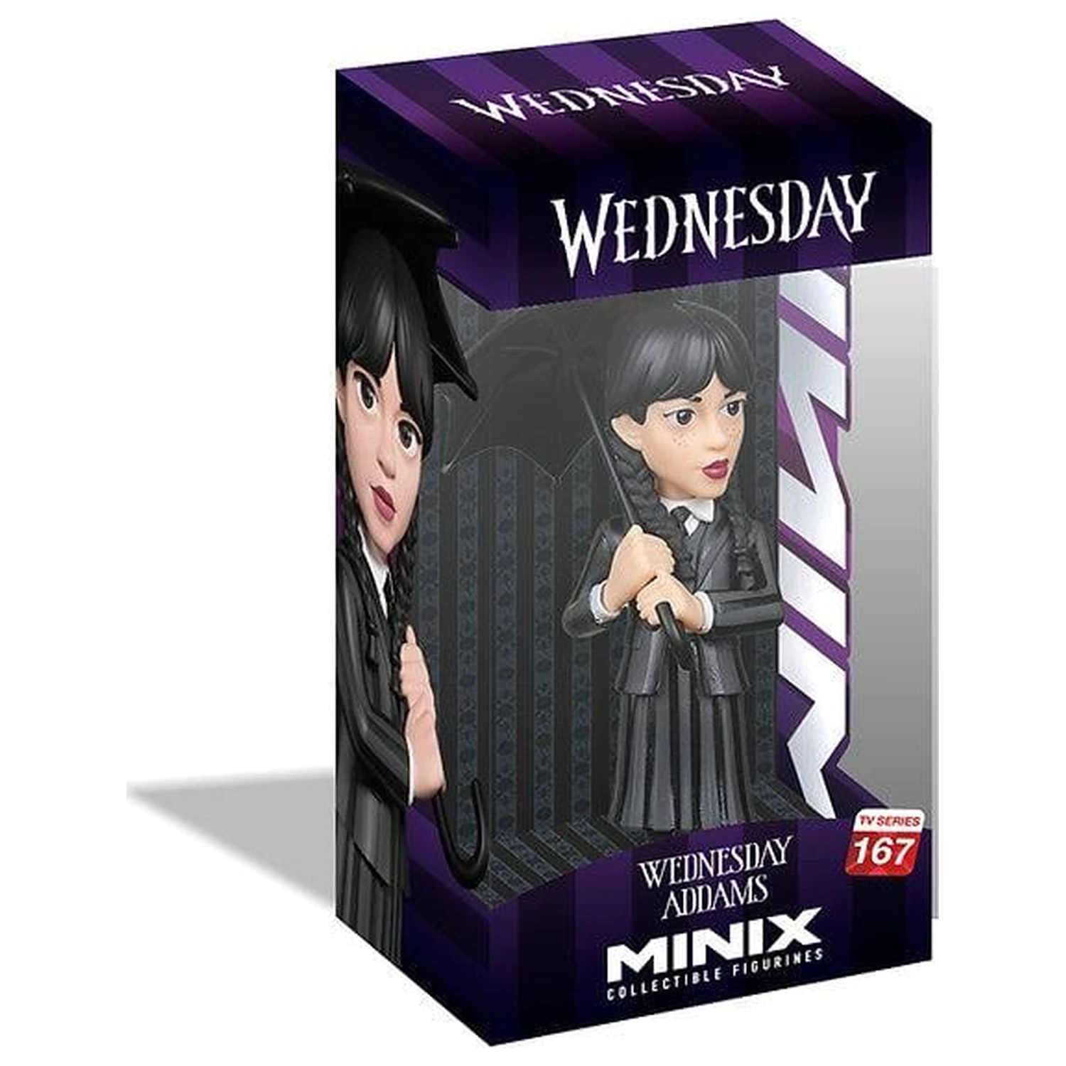 Wednesday Wednesday Addams with umbrella Figure Minix 12cm product photo