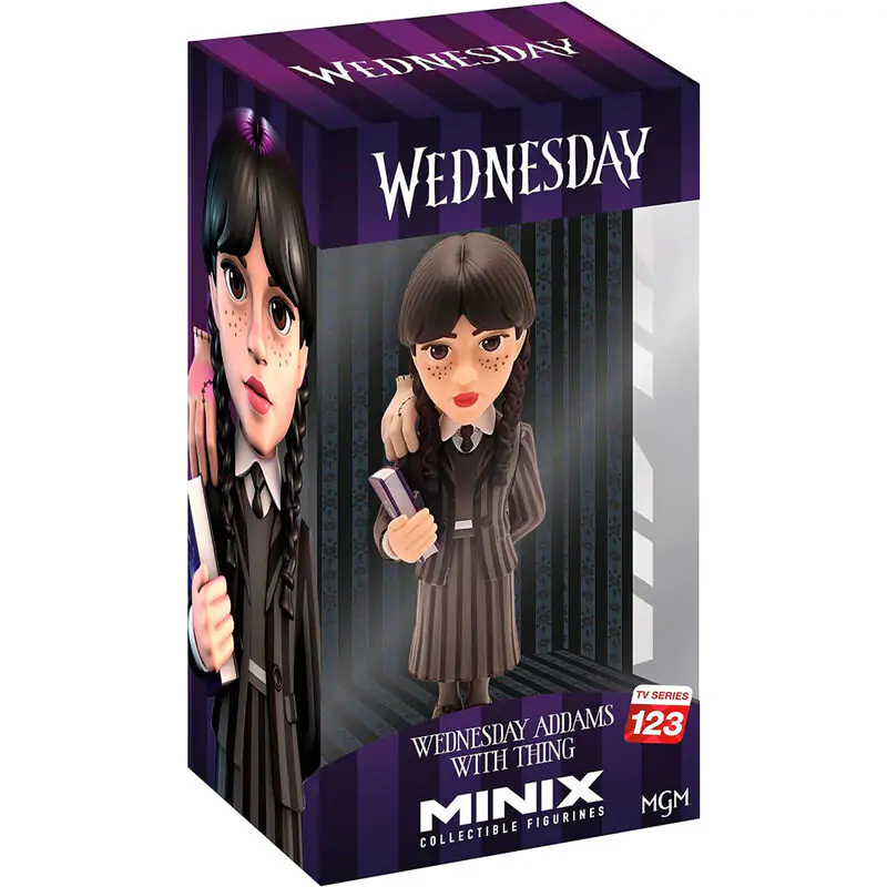 Wednesday - Wednesday and Thing Minix figure 12cm termékfotó