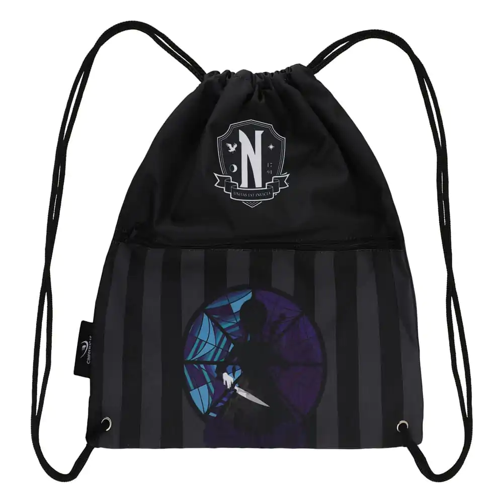 Wednesday Drawstring Bag  Wednesday with Cello product photo