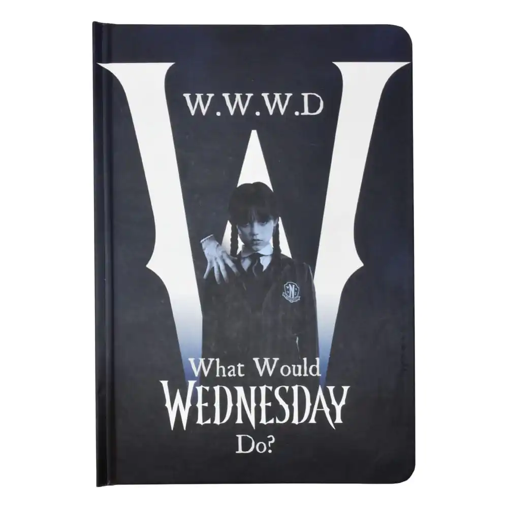 Wednesday A5 Notebook WWWD product photo