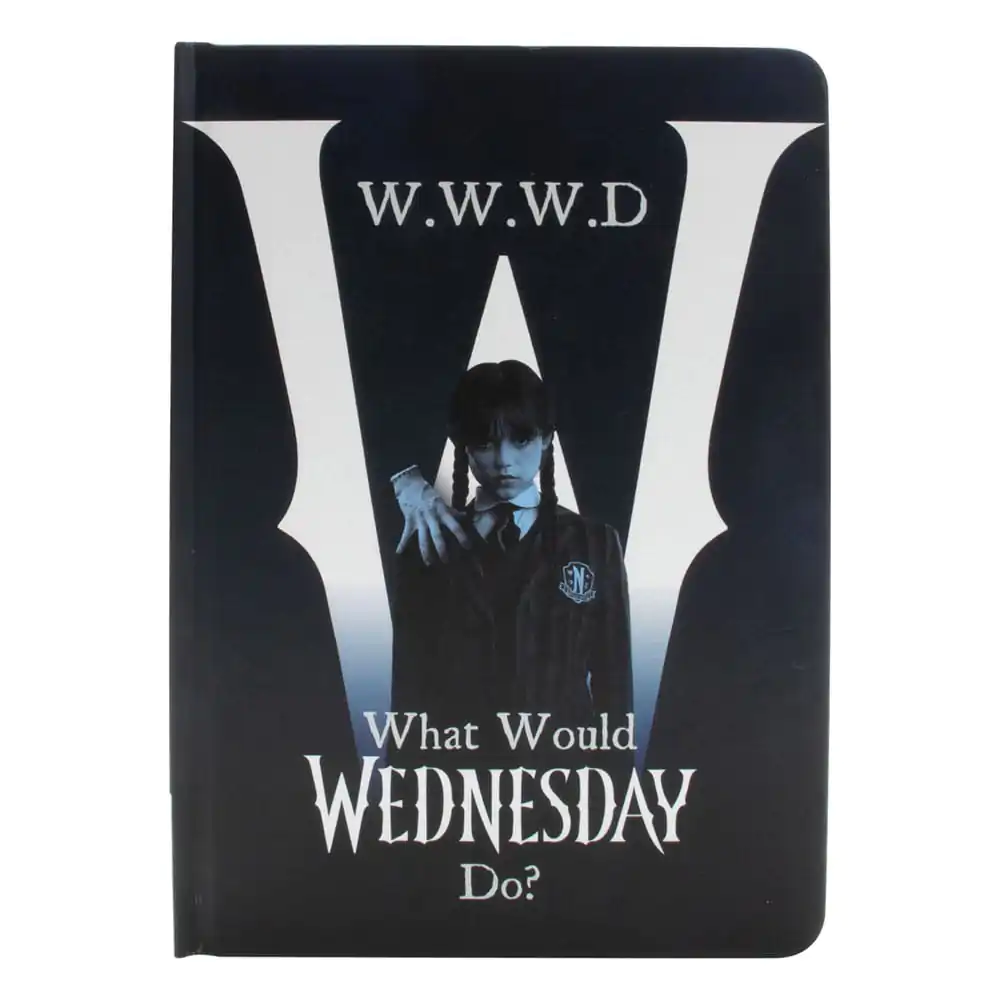 Wednesday A5 Notebook WWWD product photo