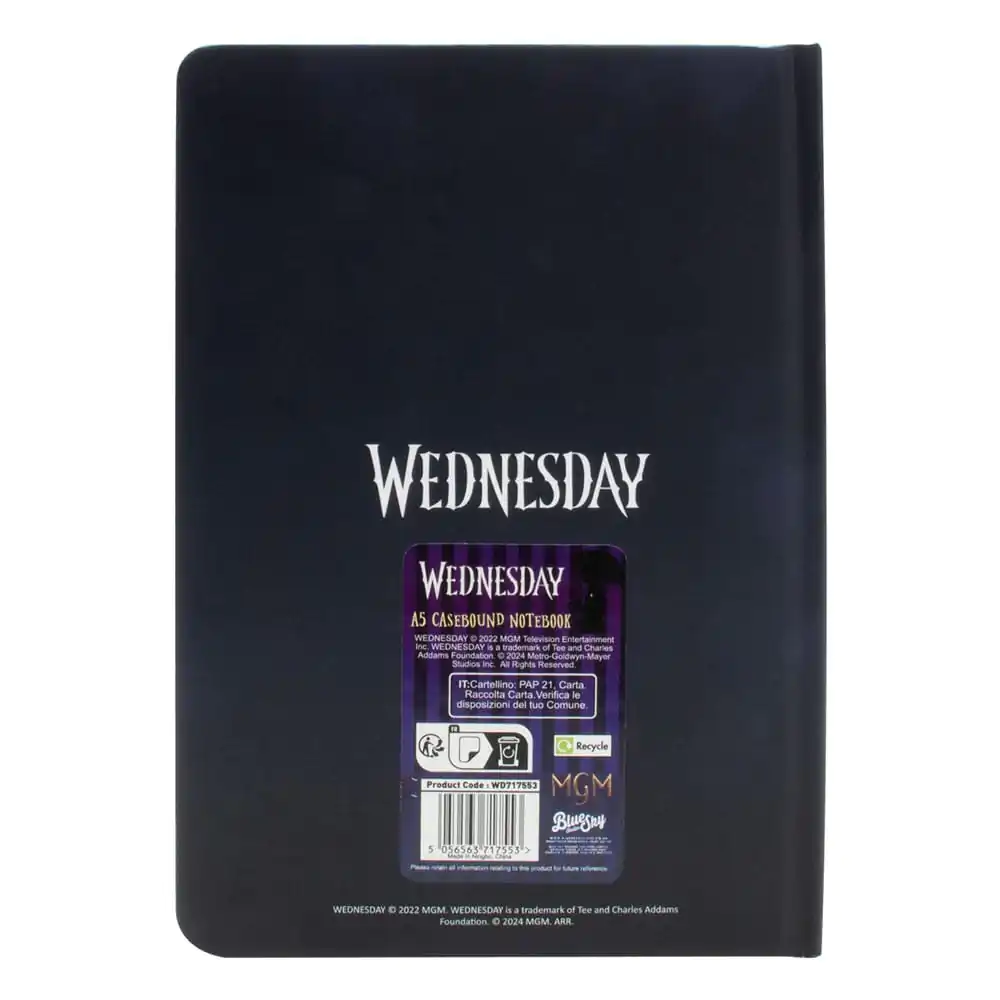 Wednesday A5 Notebook WWWD product photo