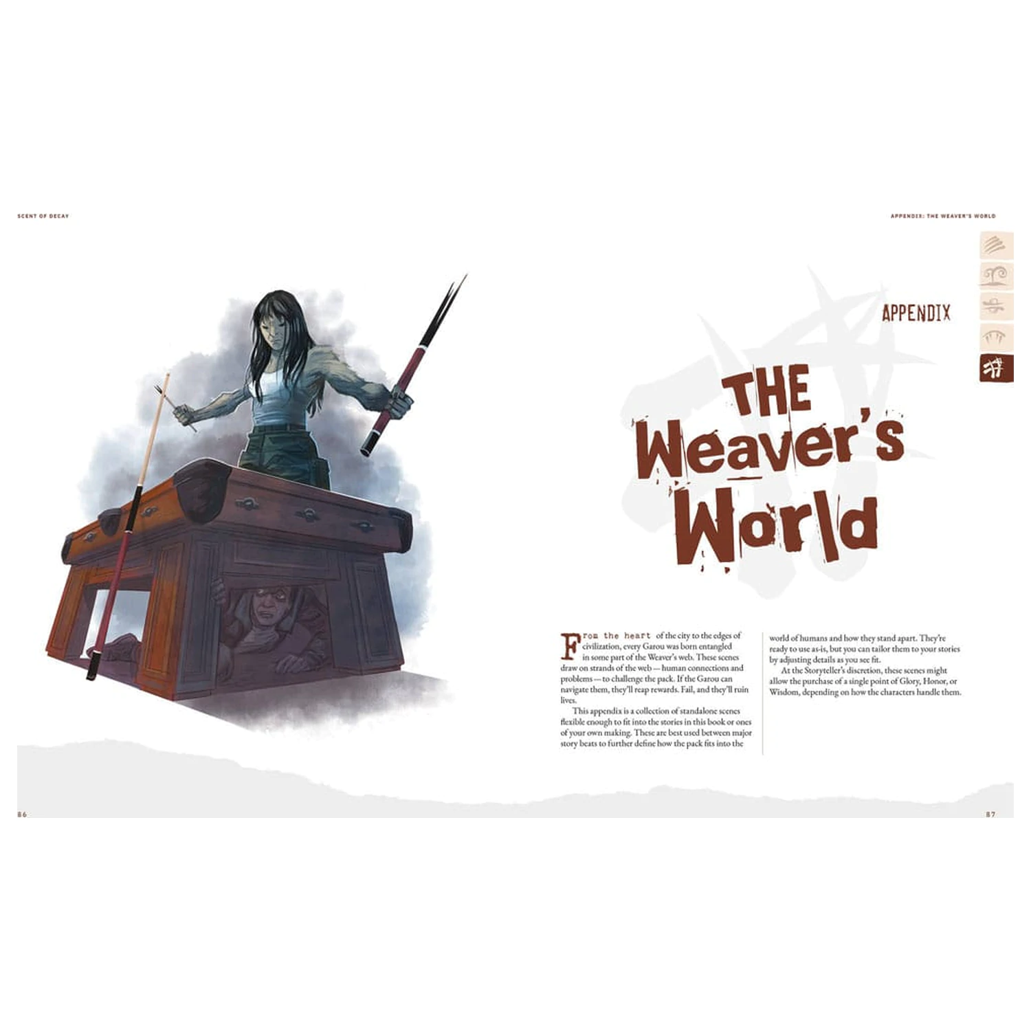 Werewolf: The Apocalypse 5th Edition RPG book Scent of Decay Chronicle *Englische Version* product photo