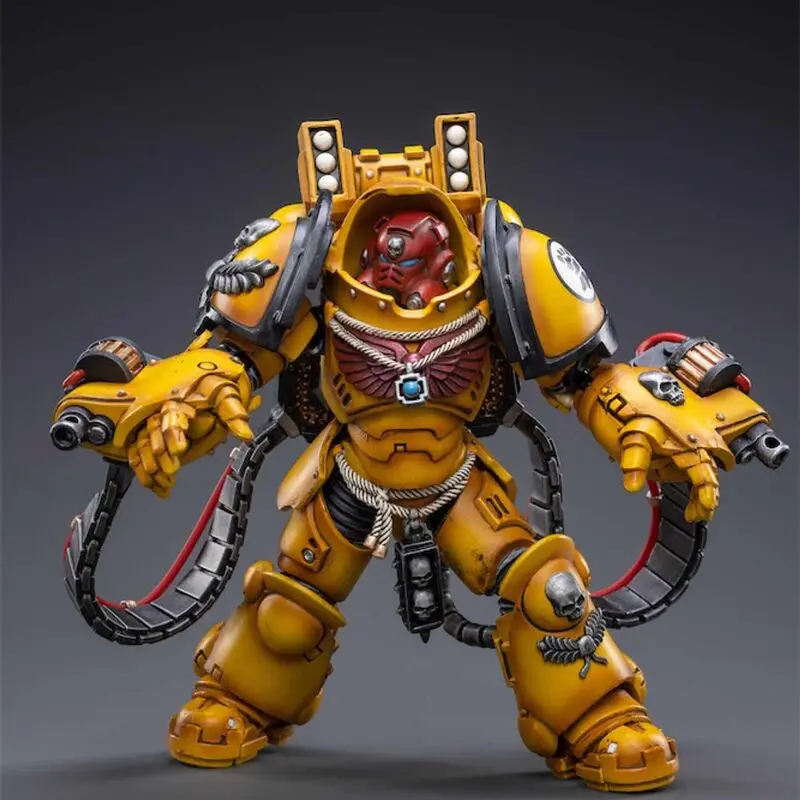 Warhammer 40k Action Figure 1/18 Imperial Fists Aggressor Brother Sergeant Lycias 12 cm product photo
