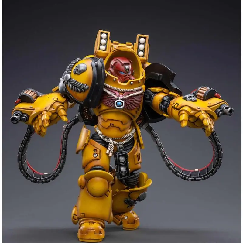 Warhammer 40k Action Figure 1/18 Imperial Fists Aggressor Brother Sergeant Lycias 12 cm product photo