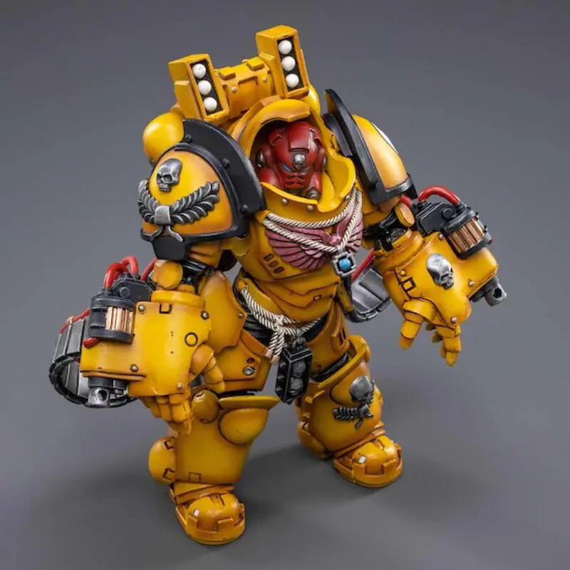 Warhammer 40k Action Figure 1/18 Imperial Fists Aggressor Brother Sergeant Lycias 12 cm product photo