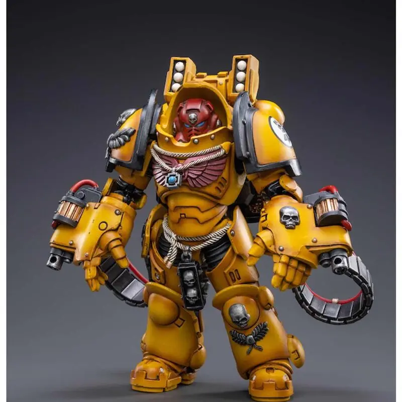 Warhammer 40k Action Figure 1/18 Imperial Fists Aggressor Brother Sergeant Lycias 12 cm product photo