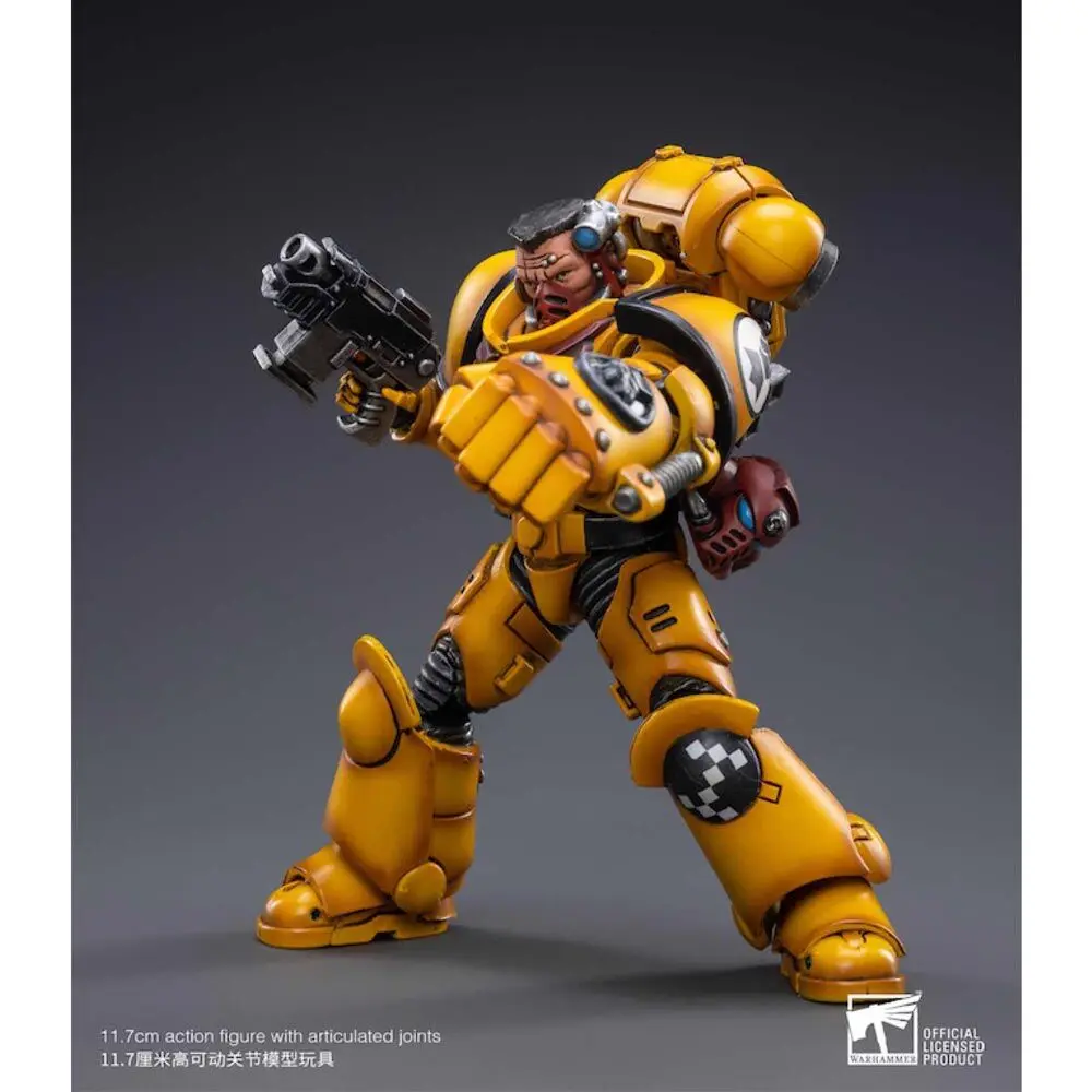 Warhammer 40k Action Figure 1/18 Imperial Fists Intercessors Brother Sergeant Sevito 12 cm product photo