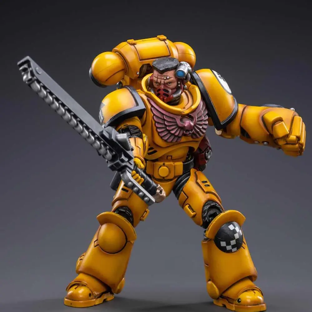 Warhammer 40k Action Figure 1/18 Imperial Fists Intercessors Brother Sergeant Sevito 12 cm product photo