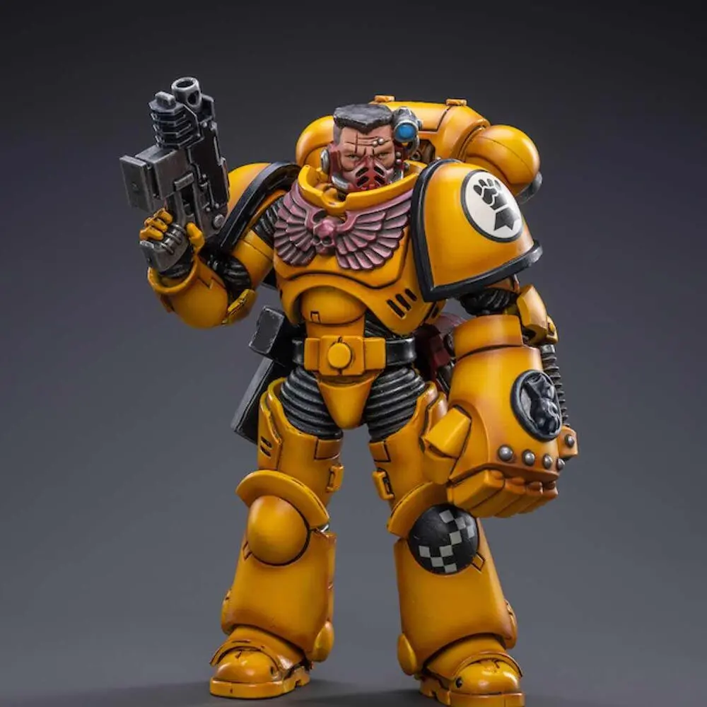 Warhammer 40k Action Figure 1/18 Imperial Fists Intercessors Brother Sergeant Sevito 12 cm product photo
