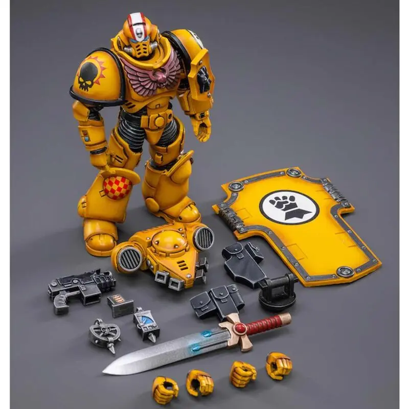 Wharhammer Liutenant Naviaz Imperial Fists Primaris figure 12cm product photo