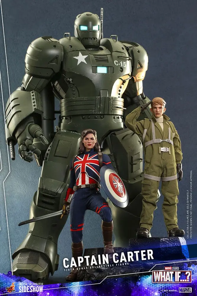 What If...? Action Figure 1/6 Captain Carter 29 cm product photo