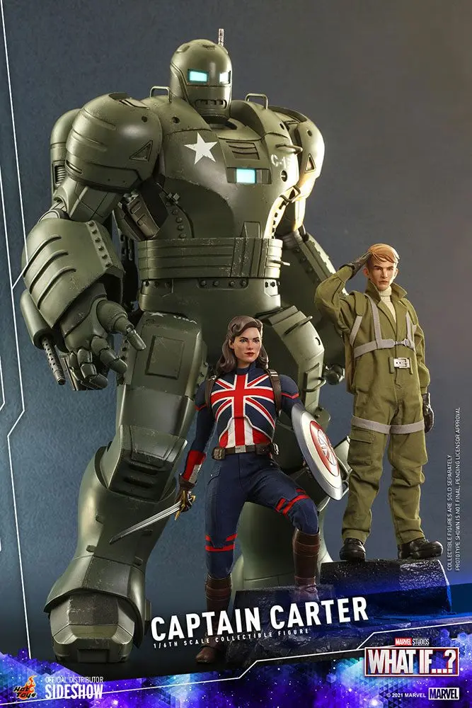 What If...? Action Figure 1/6 Captain Carter 29 cm product photo