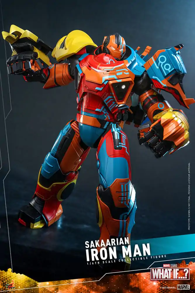 What If...? Action Figure 1/6 Sakaarian Iron Man 35 cm product photo