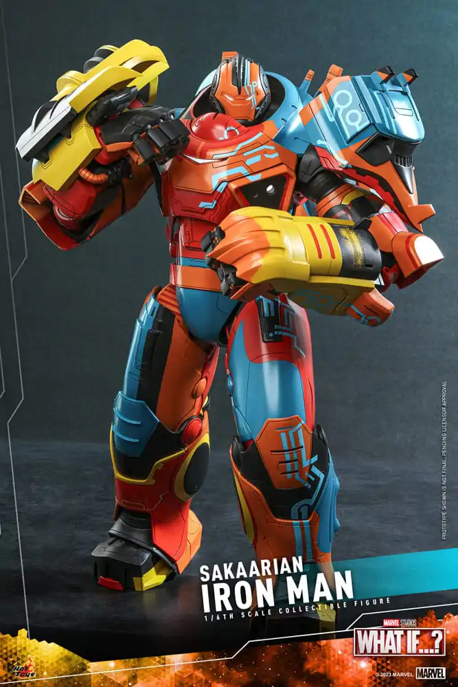 What If...? Action Figure 1/6 Sakaarian Iron Man 35 cm product photo