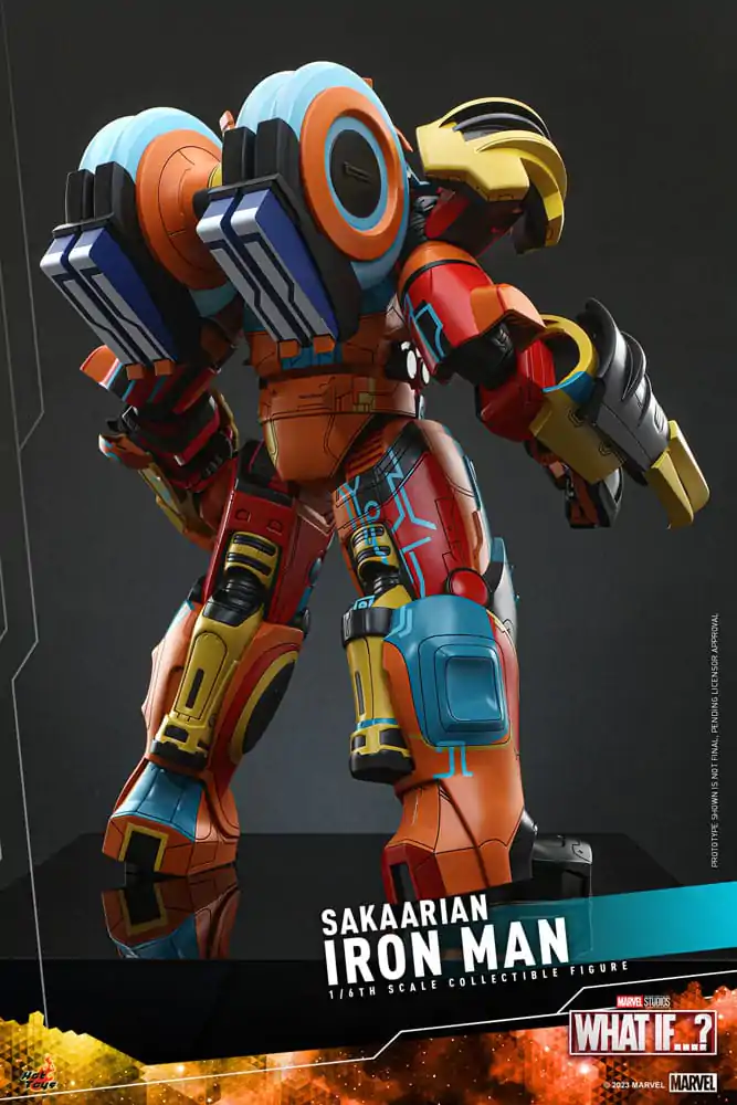 What If...? Action Figure 1/6 Sakaarian Iron Man 35 cm product photo