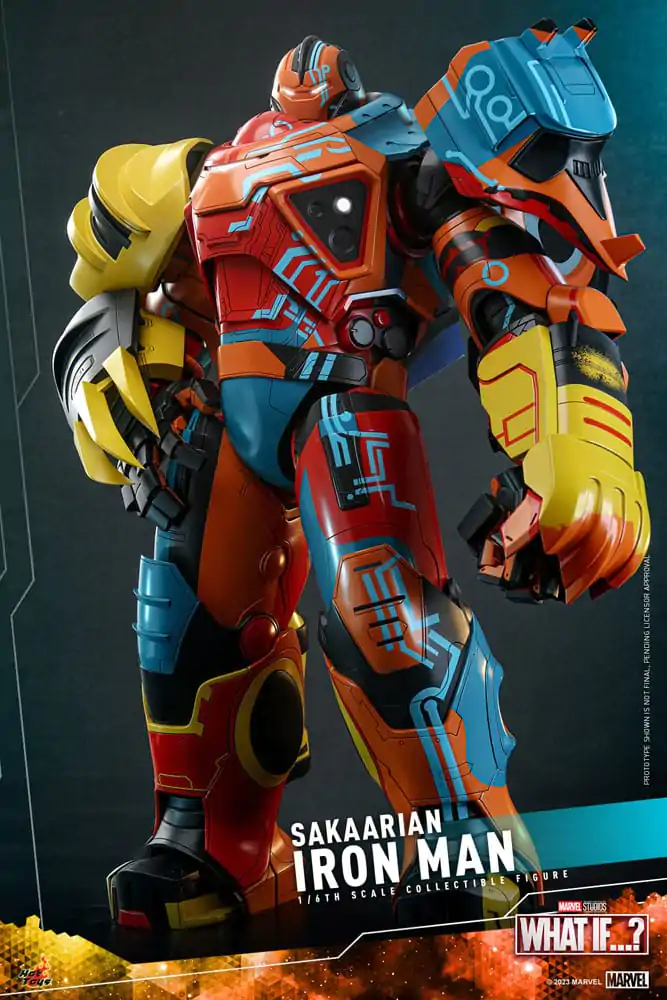 What If...? Action Figure 1/6 Sakaarian Iron Man 35 cm product photo
