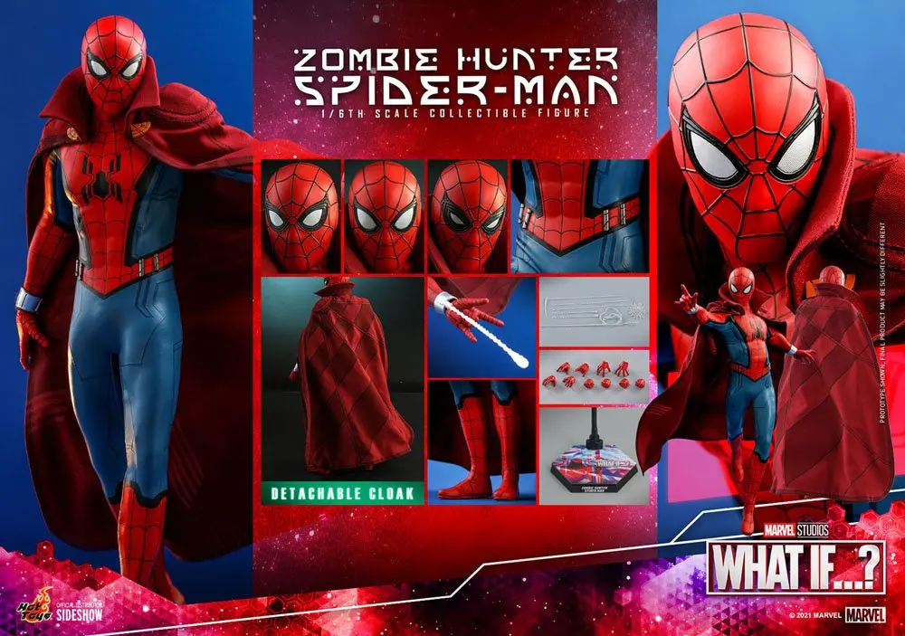 What If...? Action Figure 1/6 Zombie Hunter Spider-Man 30 cm product photo