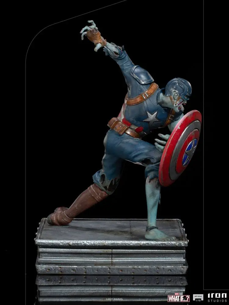 What If...? Art Scale Statue 1/10 Captain America Zombie 22 cm product photo