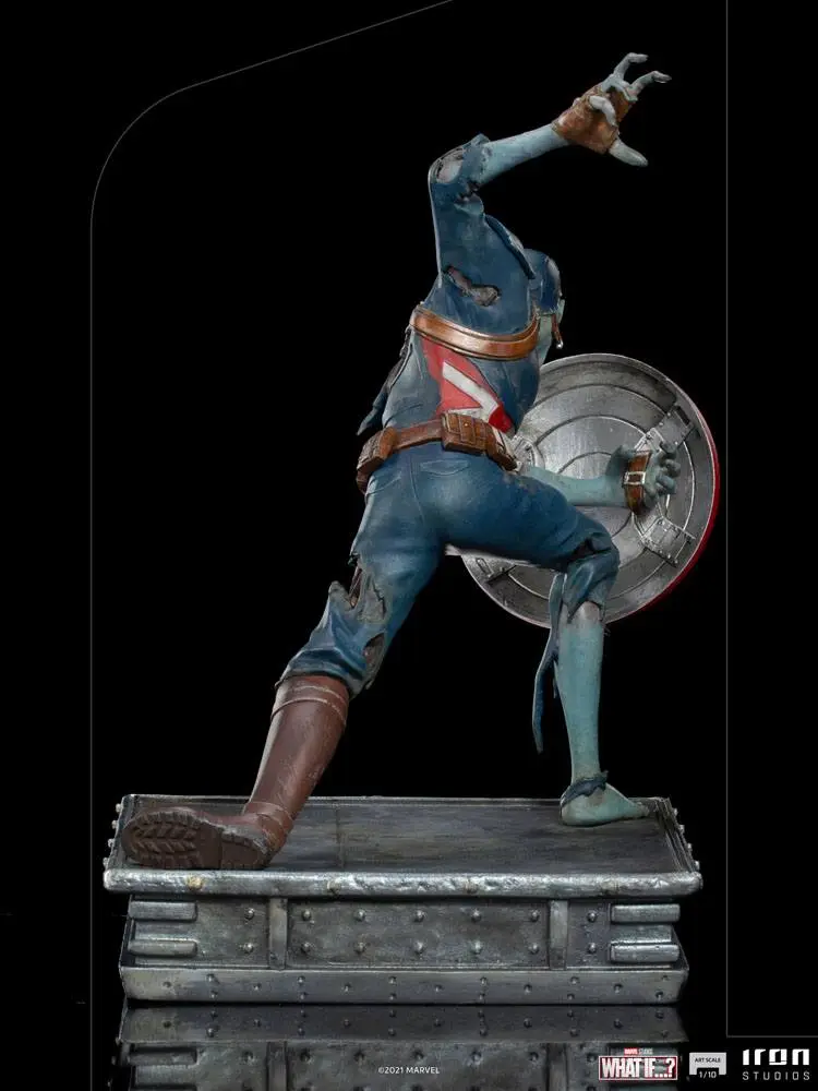 What If...? Art Scale Statue 1/10 Captain America Zombie 22 cm product photo