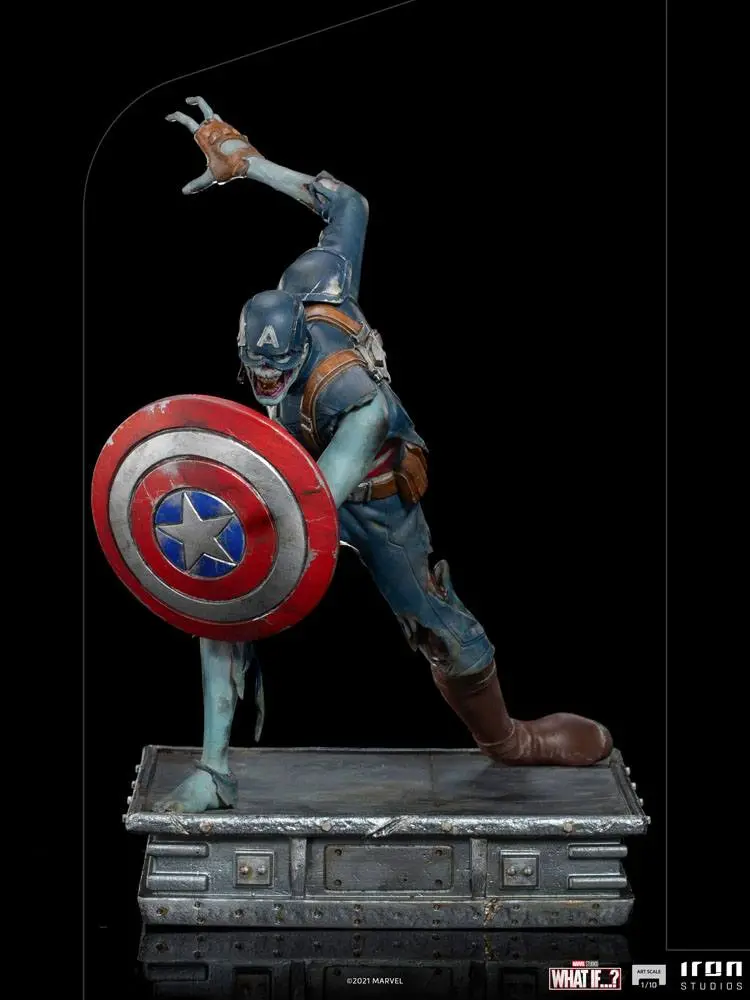 What If...? Art Scale Statue 1/10 Captain America Zombie 22 cm product photo