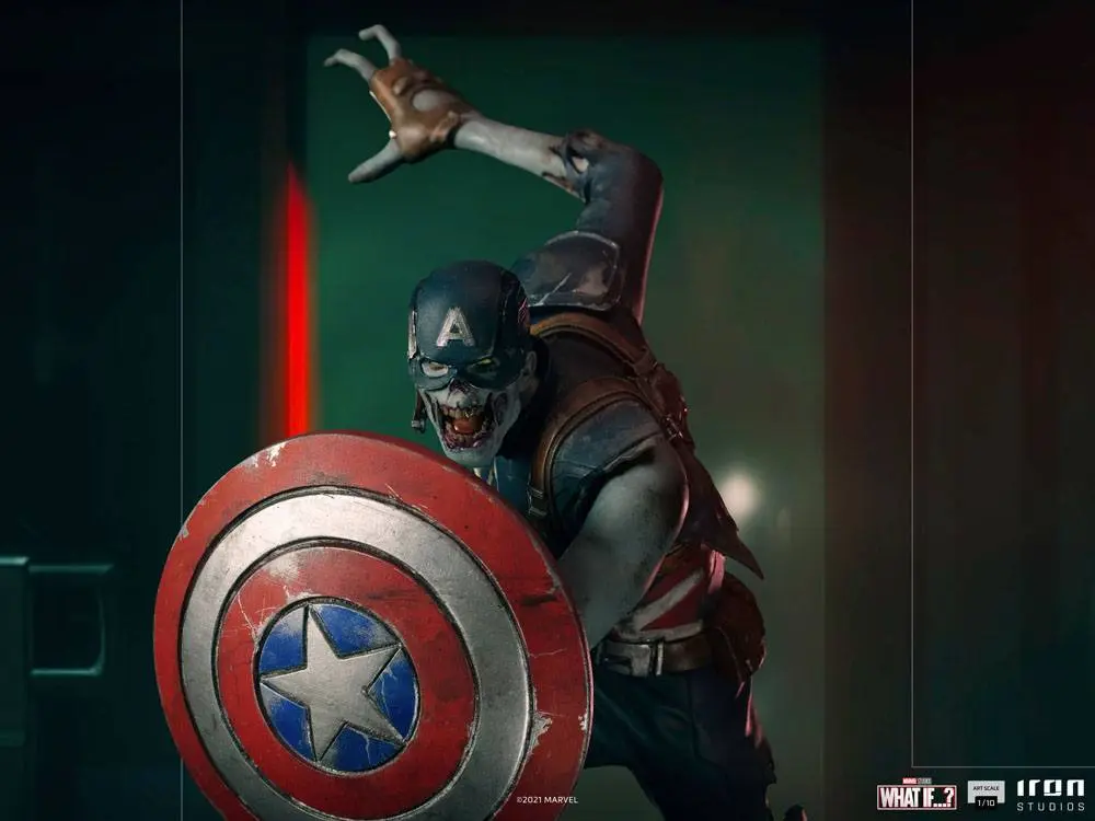 What If...? Art Scale Statue 1/10 Captain America Zombie 22 cm product photo
